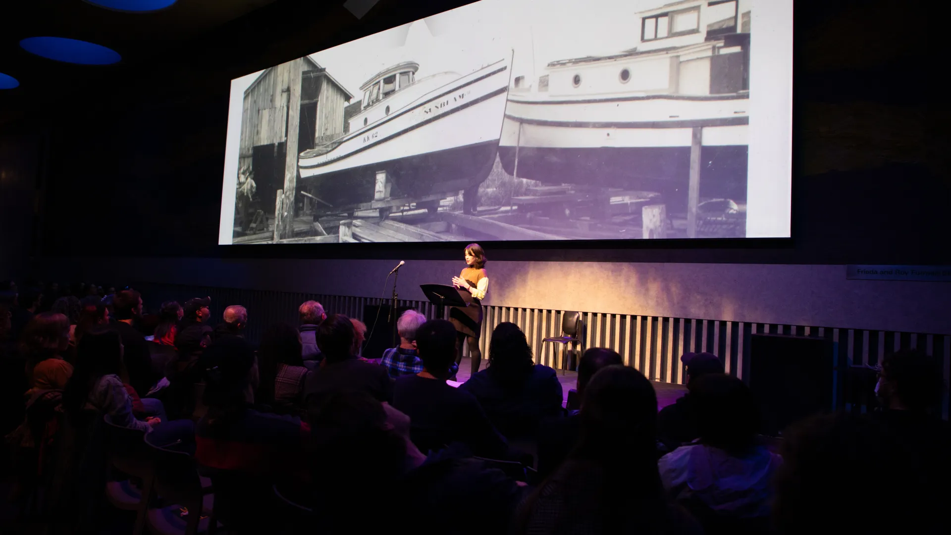 Artist A.S.M Kobayashi in a talk