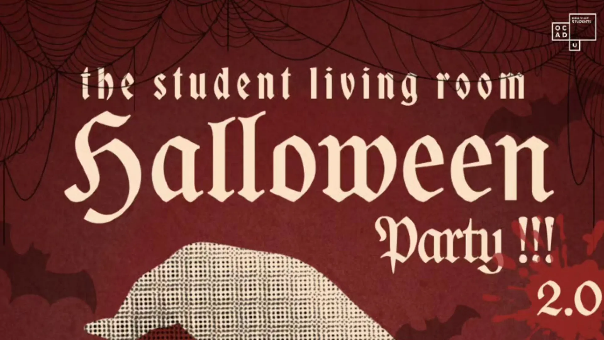 halloween party promotion - student living room