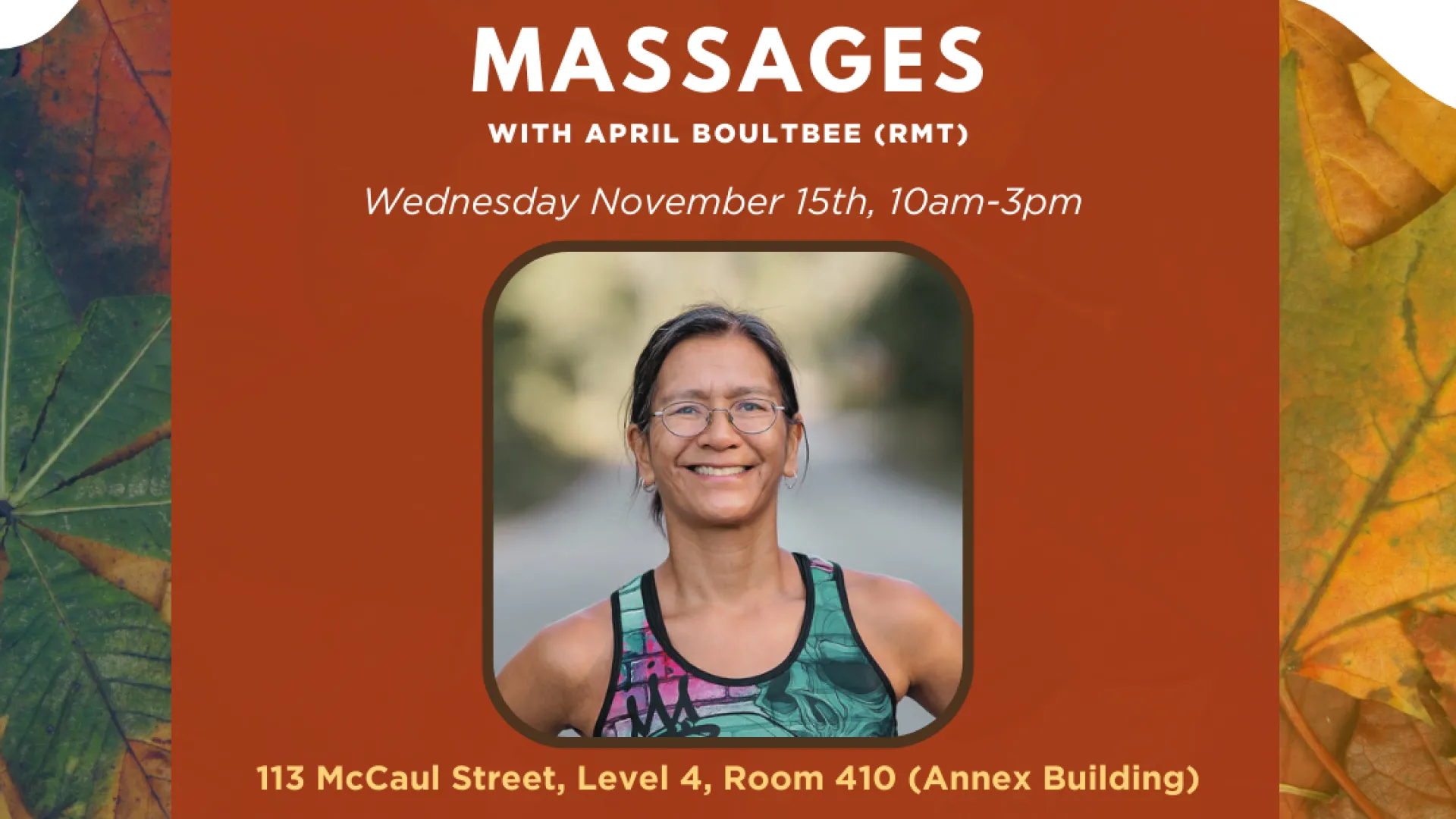 Sataténnikòn:raren : Take Care - Upper Body Massages with April ...