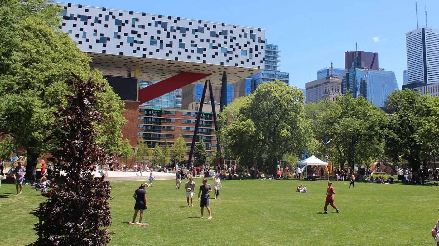 Sharp Center from the Grange Park