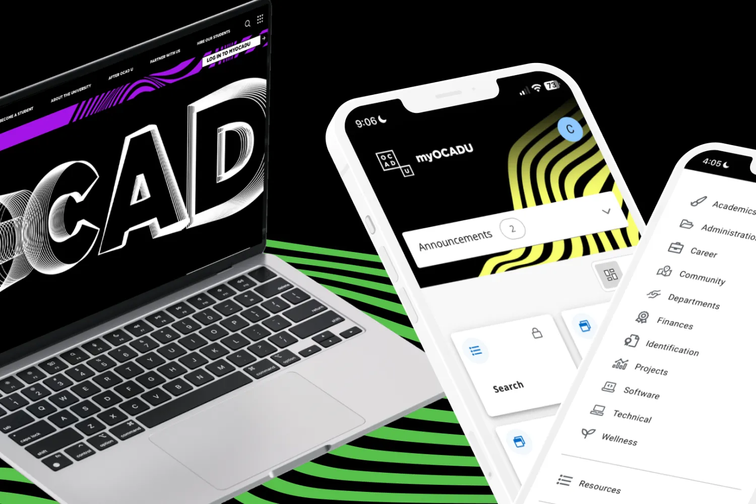 New OCAD U website and myOCADU App