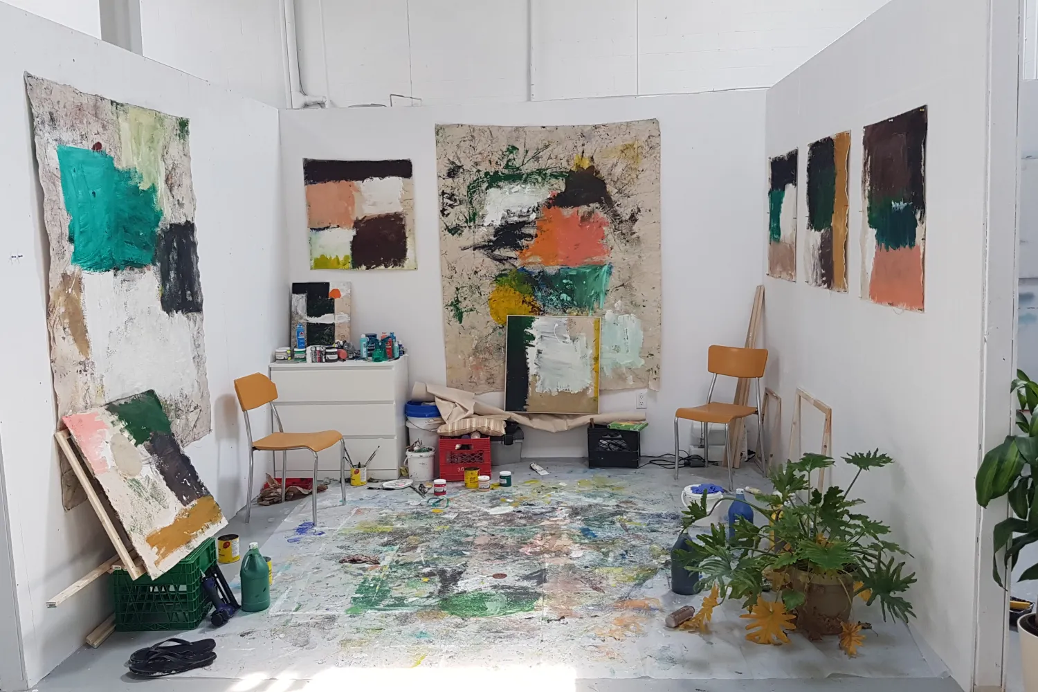 Akin studio space.
