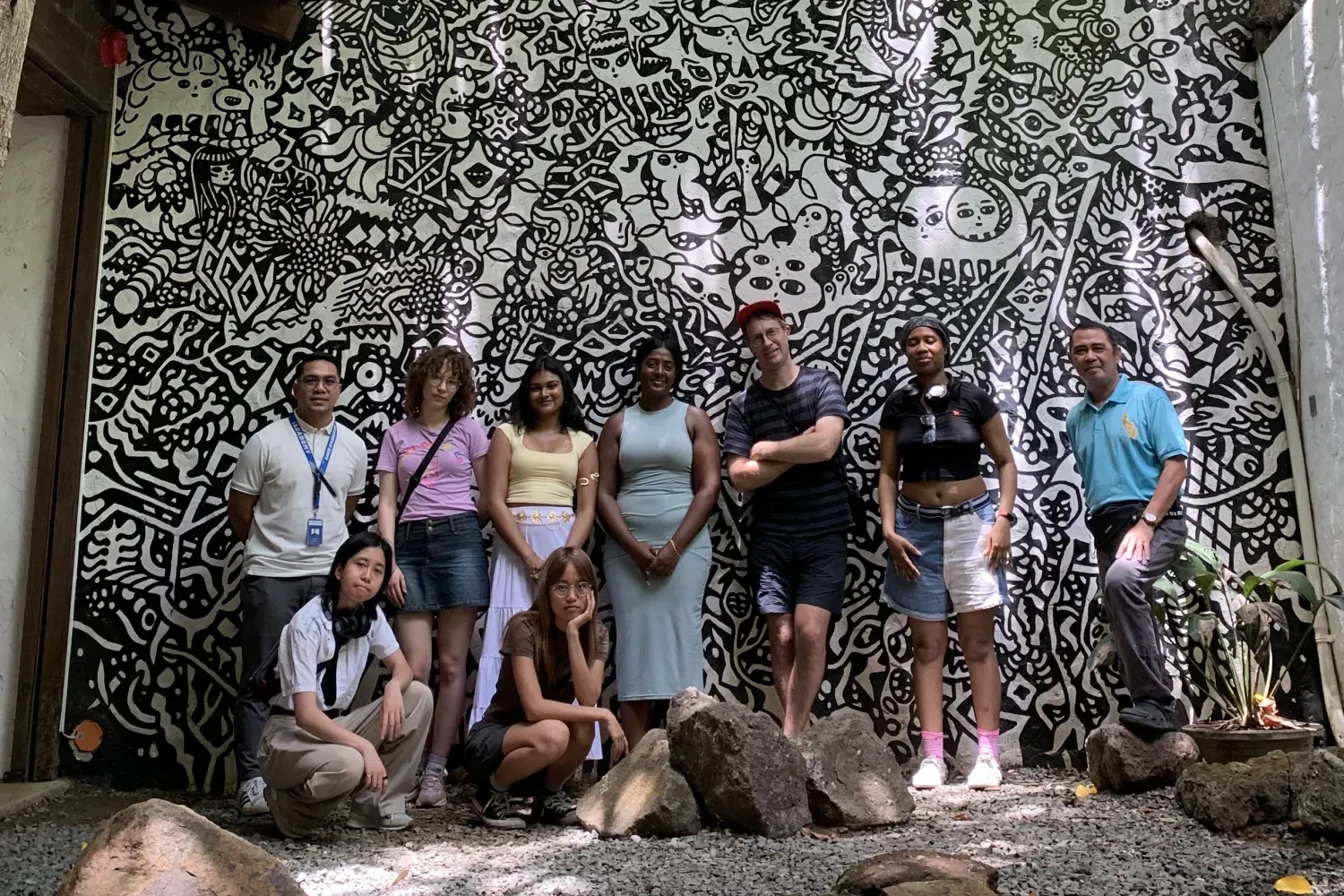Cover image displaying a group photo of people participated in the "Building Cultural Bridges through Animation: A Collaborative Journey Between the Philippines and Canada"