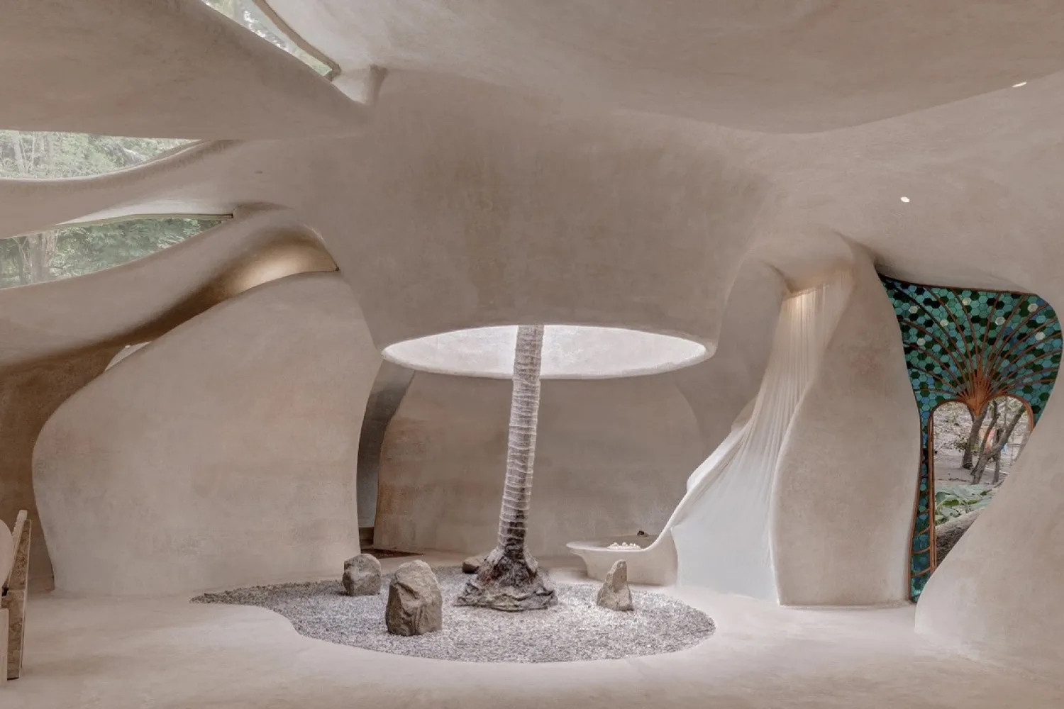 The Tarasana birthspace in Mexico