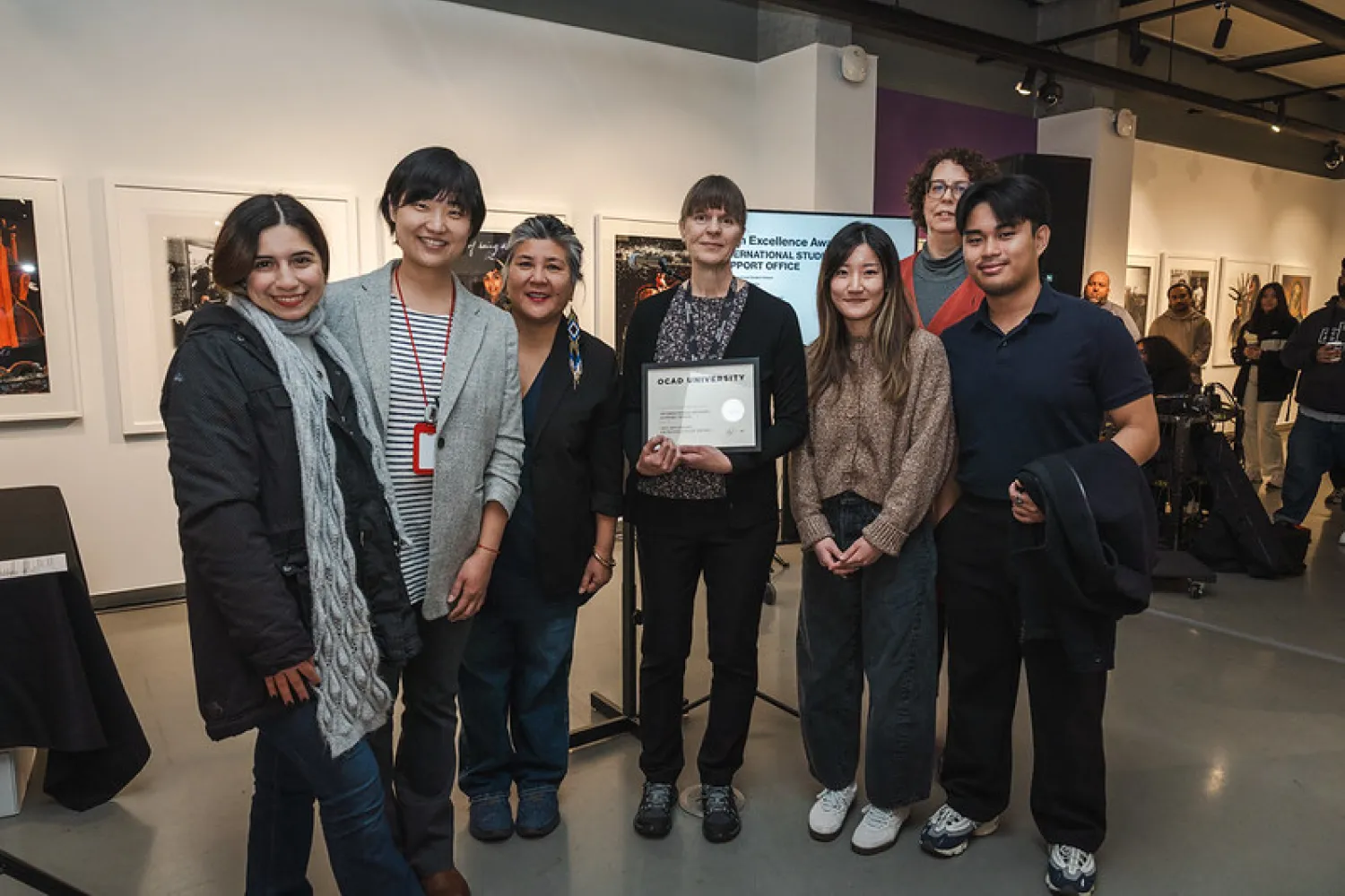 Group photo: Advancing Excellence Team Award