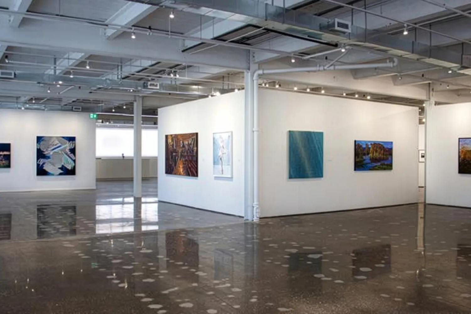 artworks on display at Bau-Xi Gallery
