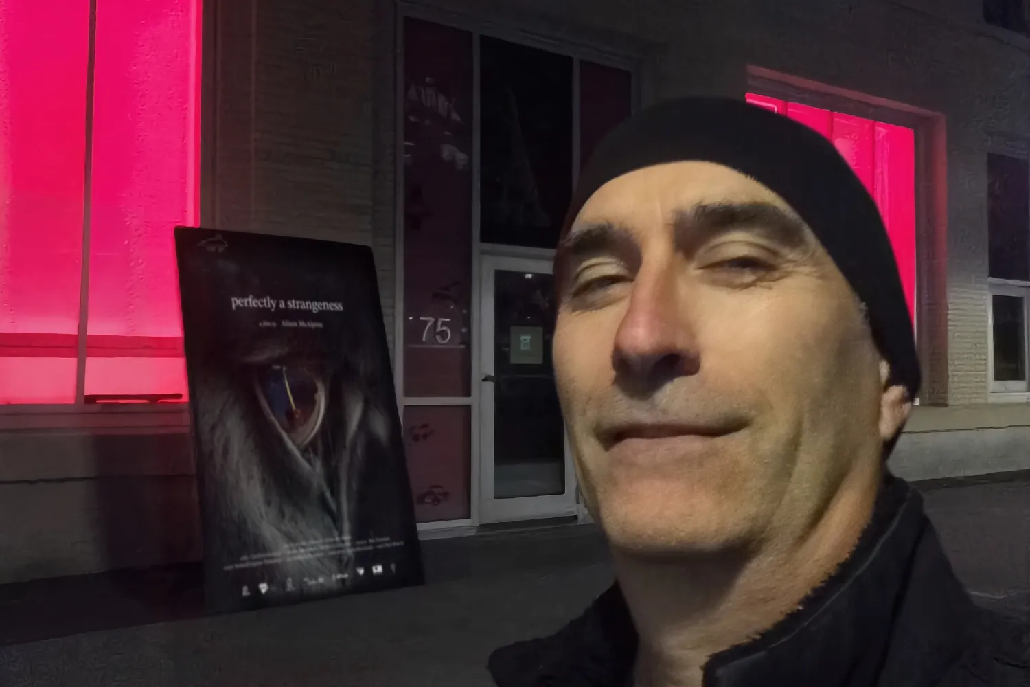 Photo of Charles Marchand wearing a black hat.