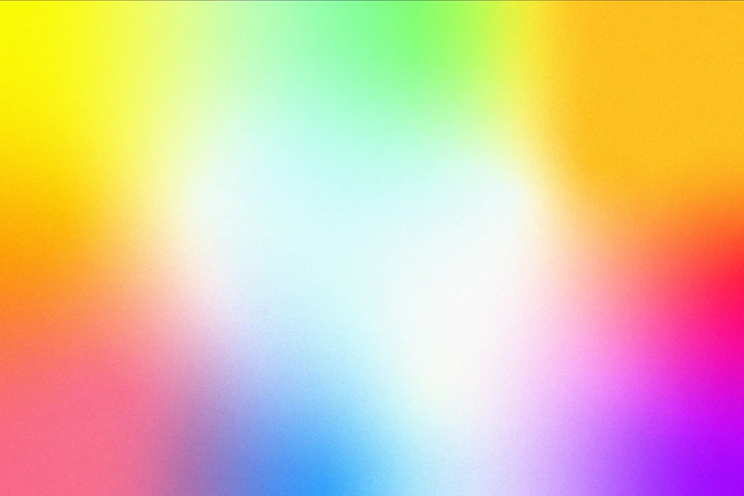 Rainbow colored gradient