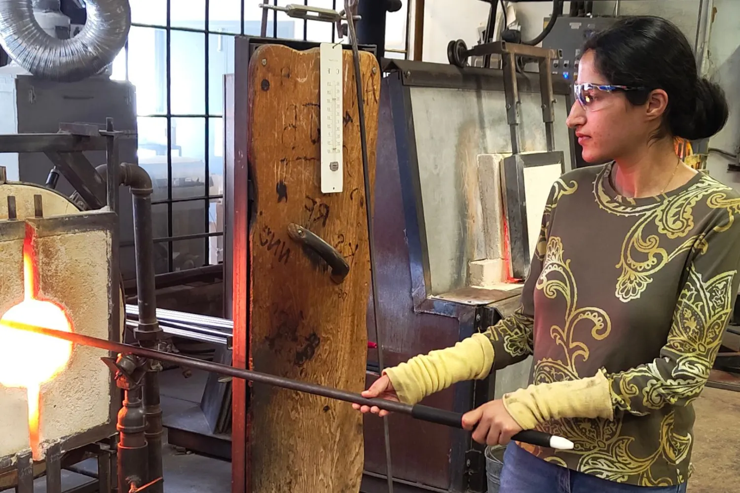 Tavleen Kaur Lall - Glass Blowing Workshop