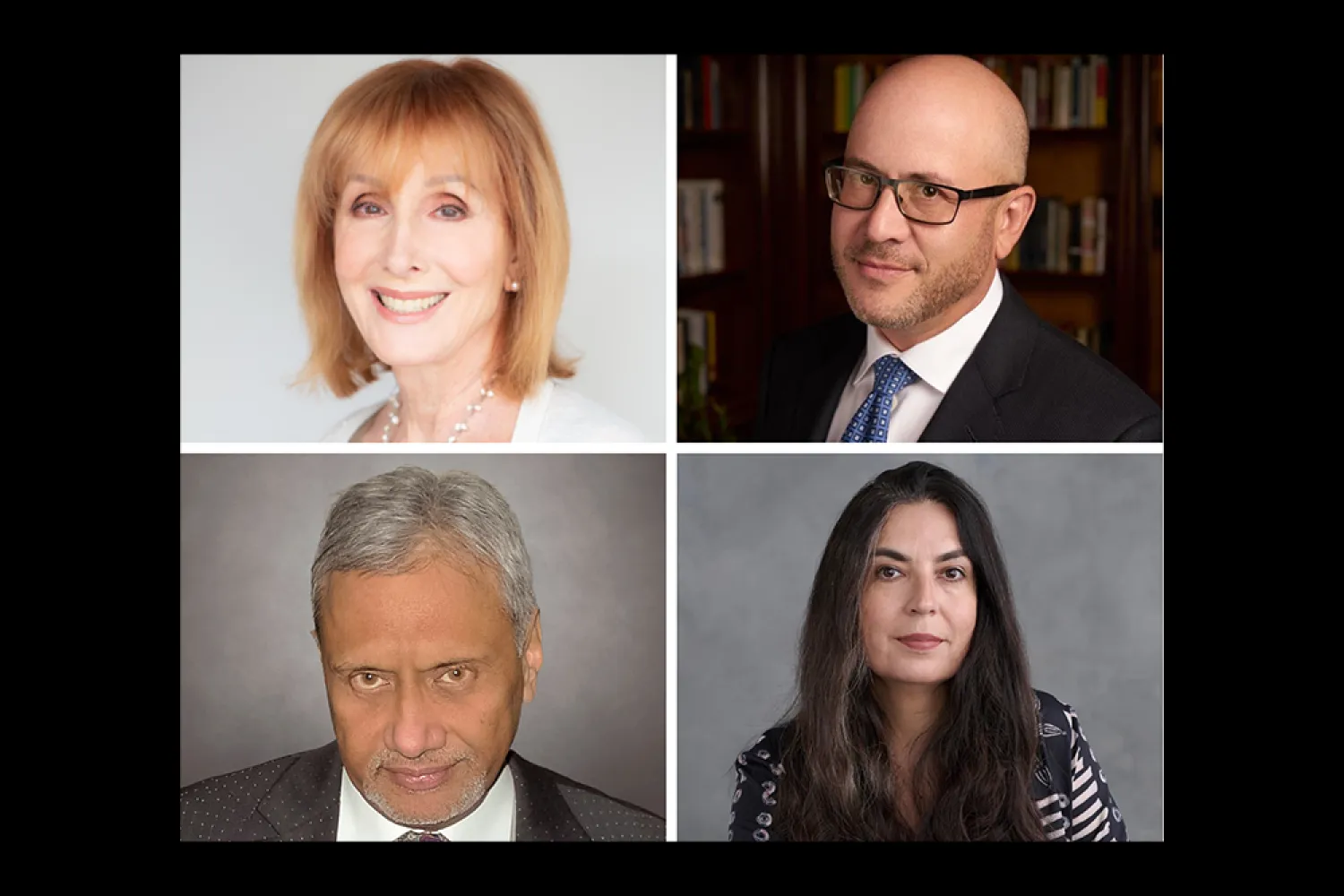 From top left, left to right: Rita Davies, Joshua Greer, Ash K. Prakash and Tanya Talaga.