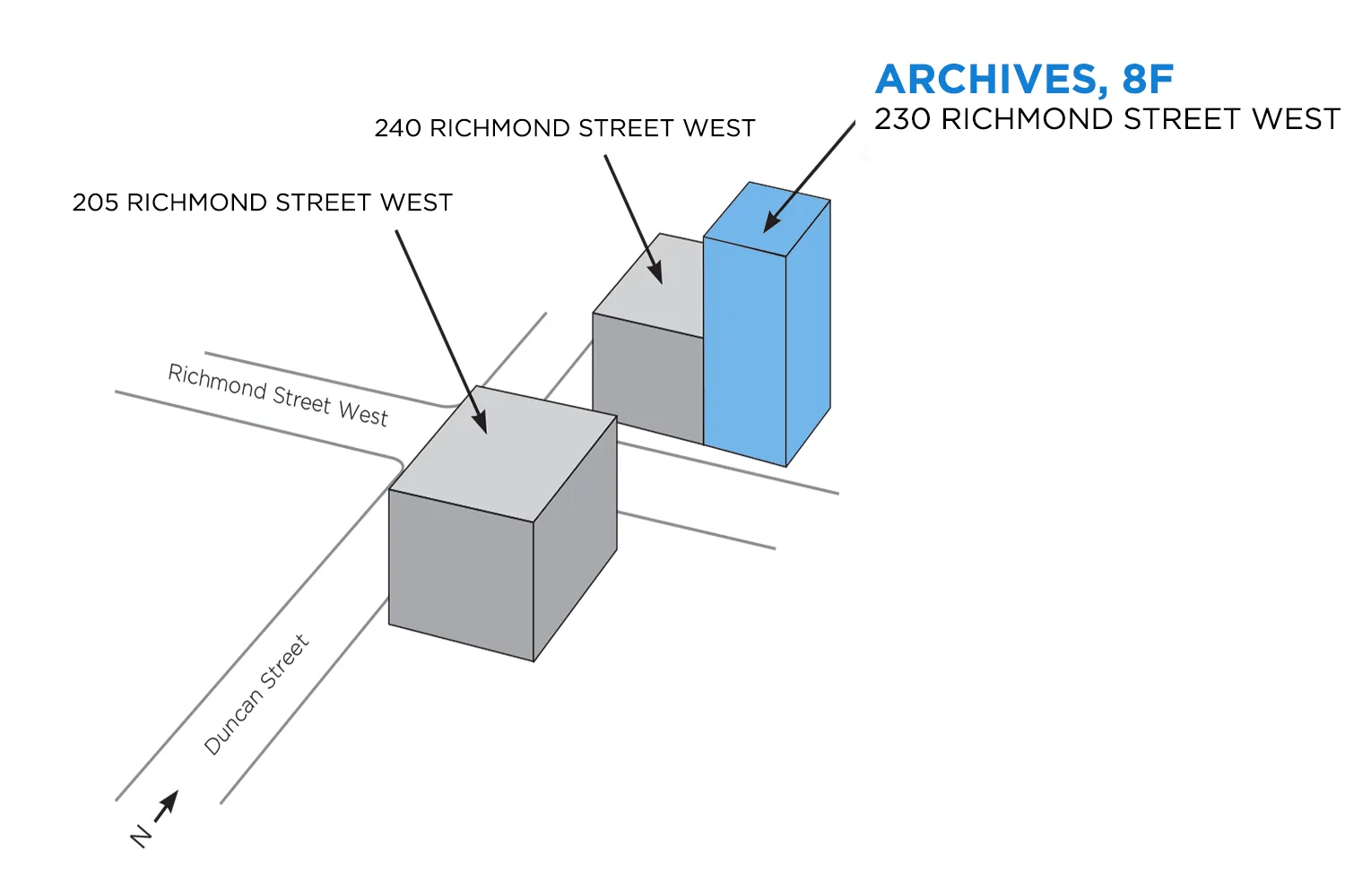 Archives Map
