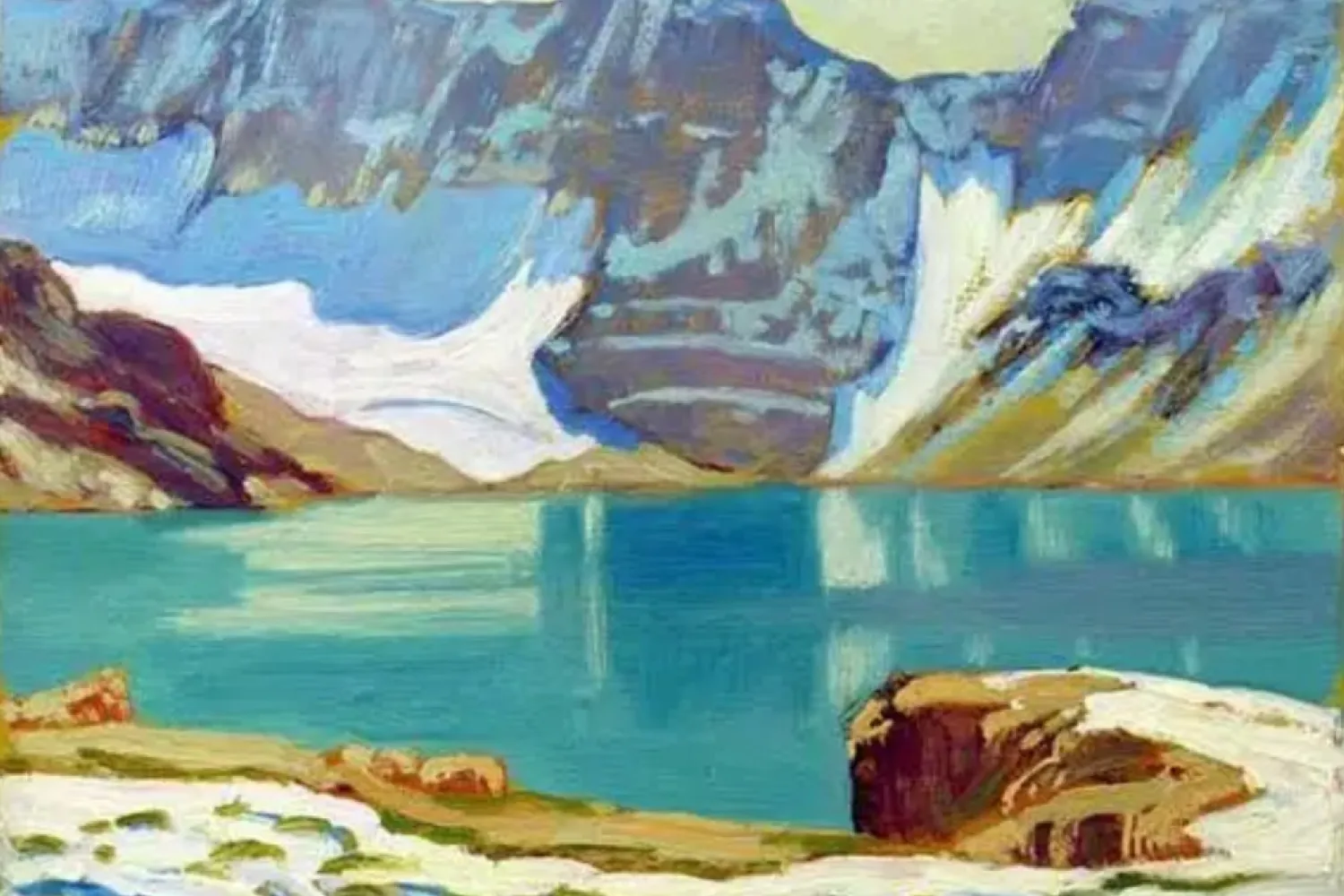 Lake McArthur, Yoho Park (1924)