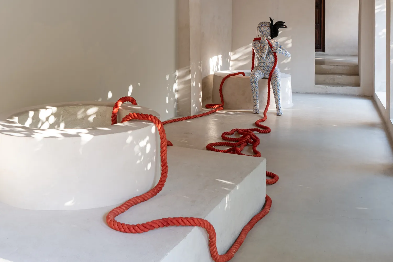 Artwork installation view by Rajni Perera