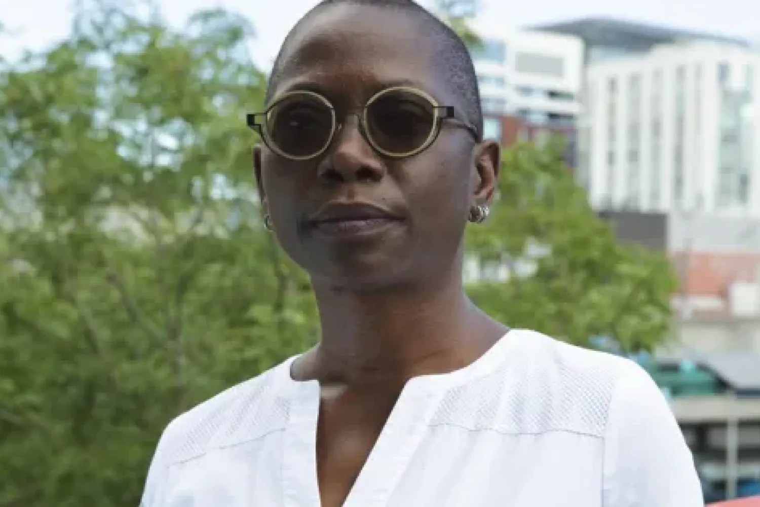 Image of Black woman wearing glasses, Dr. Andrea Fatona