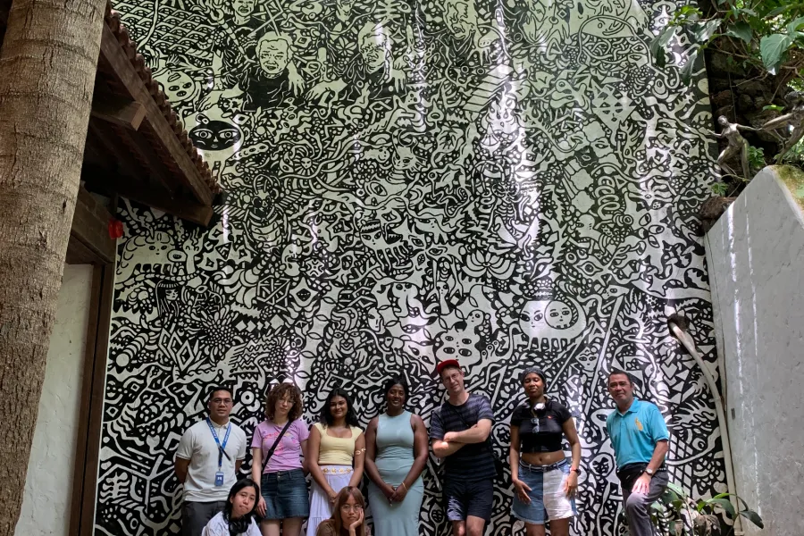 Group photo in the phillipines