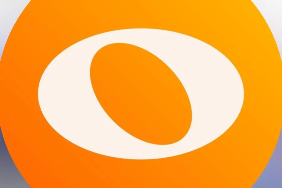 Graphic of a stylized letter "O"