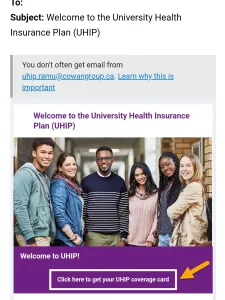 UHIP Email