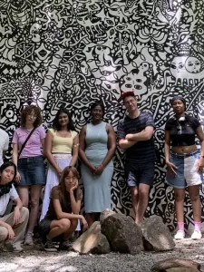Cover image displaying a group photo of people participated in the "Building Cultural Bridges through Animation: A Collaborative Journey Between the Philippines and Canada"