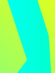 patterned image with lime green and blue lines