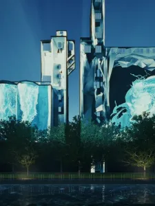Installation at the Canada Malting Silos
