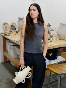 Kendra Yee in studio