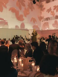 photograph of gala guests 