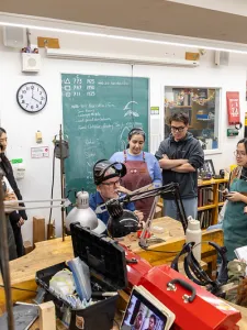 Classroom of students