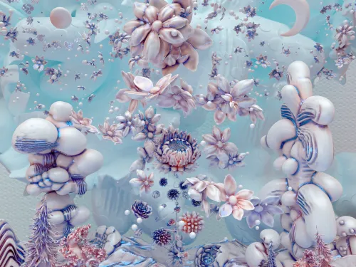 Alex McLeod, 333 (detail), 2025. Image courtesy of the artist in collaboration with his PC.