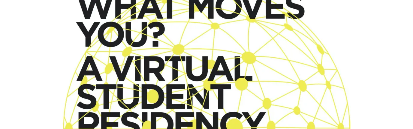 A globe made of different connections in yellow with the title "What Moves You?" overlayed