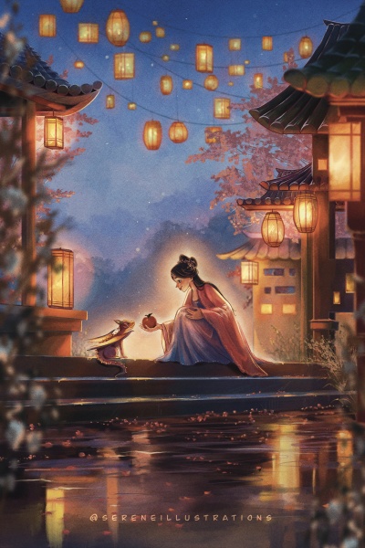 Stories That Made Me 5, 2024, Digital Illustration © Serene Chan, courtesy of the artist