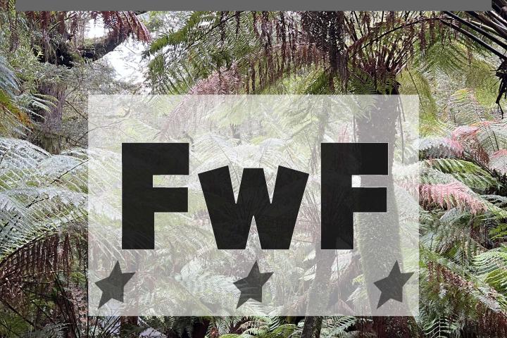 Words FWF with a jungle setting