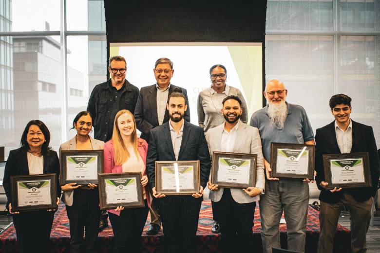recent graduates from the Centre for Local Innovation and Collaboration (CLIC)