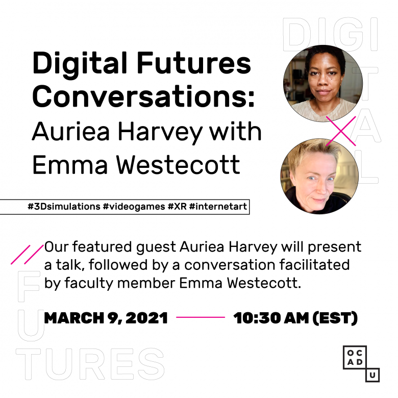 Digital Futures Conversations: Auriea Harvey with Emma Westecott