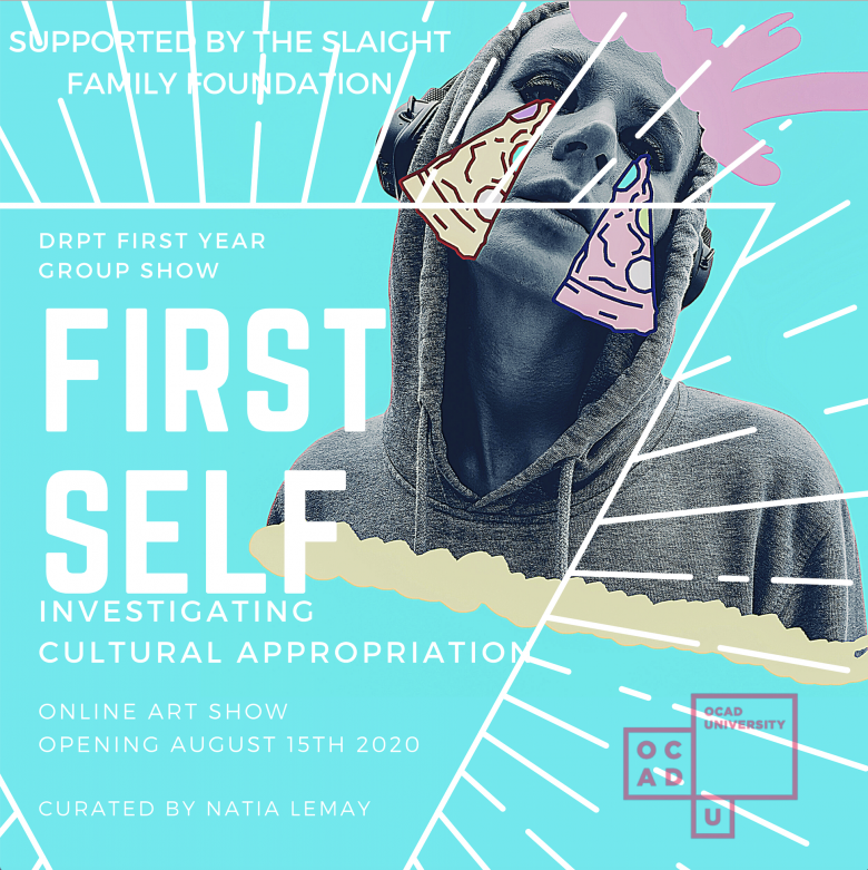 Image of poster for "First Self" exhibition