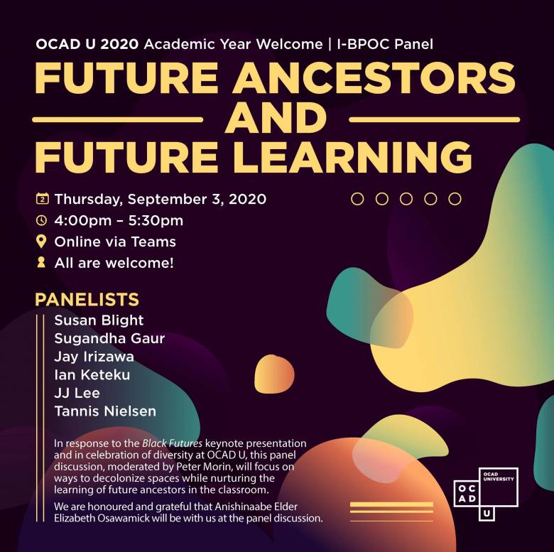 I-BPOC Panel discussion - Future Ancestors and Future Learning