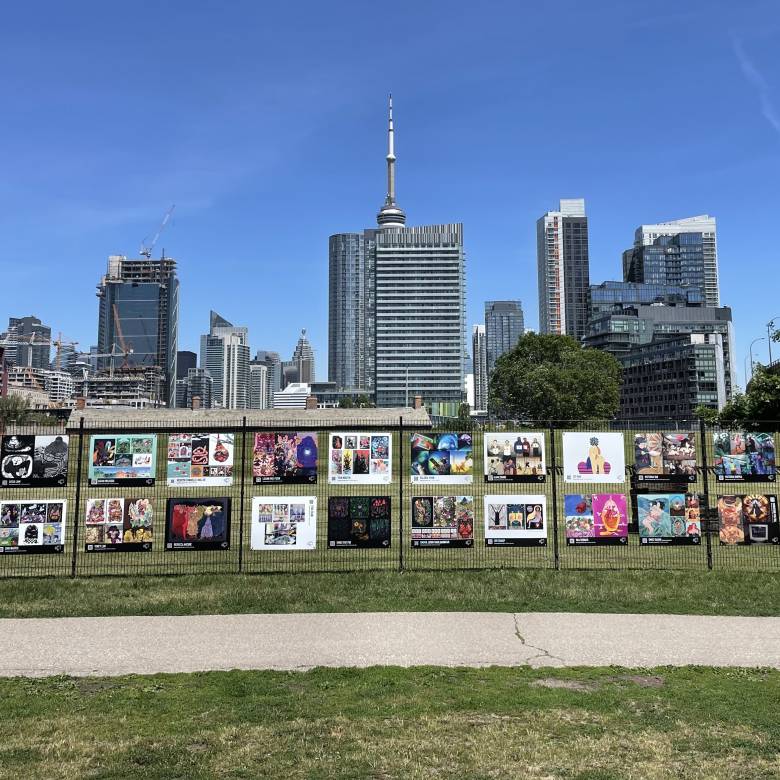 Graphic Design and Illustration Programs' 2021 GradEx at Fort York National Historic Site