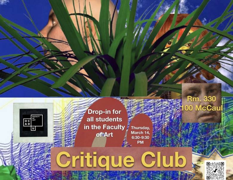 Critique club poster