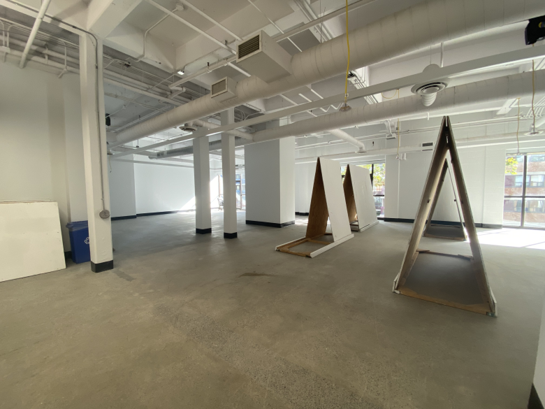 An image of a studio space on campus