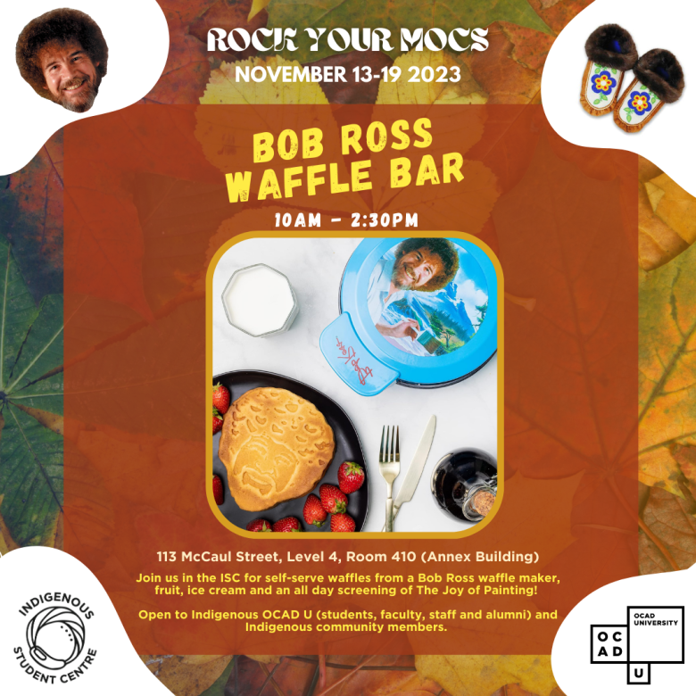 Bob Ross Waffle Maker