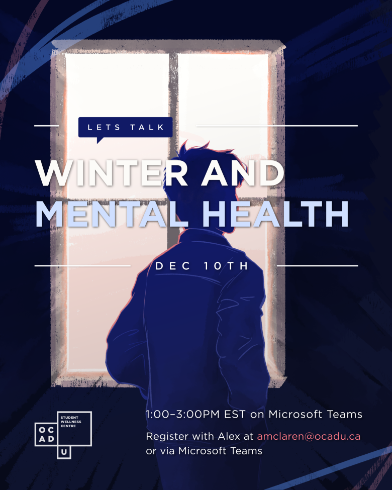 Graphic Let's Talk Winter and Mental Health