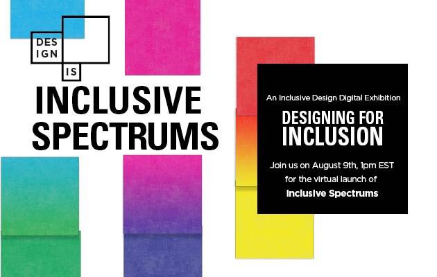 Inclusive Design exhibition poster