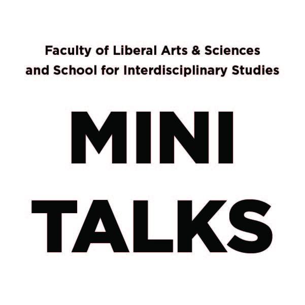 Black Text on White Background: LAS/SIS Mini Talks