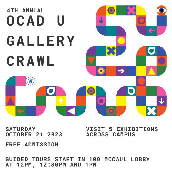 2023 Gallery Crawl poster