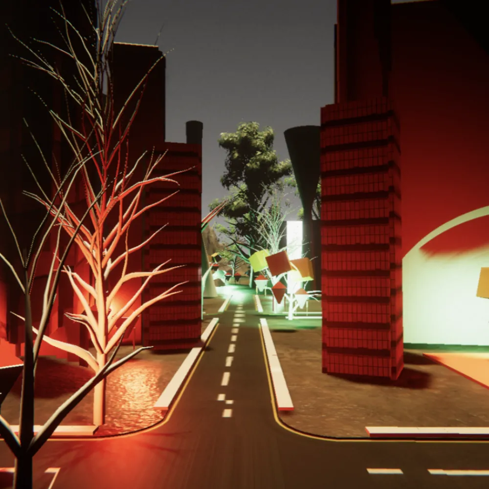Digital scene