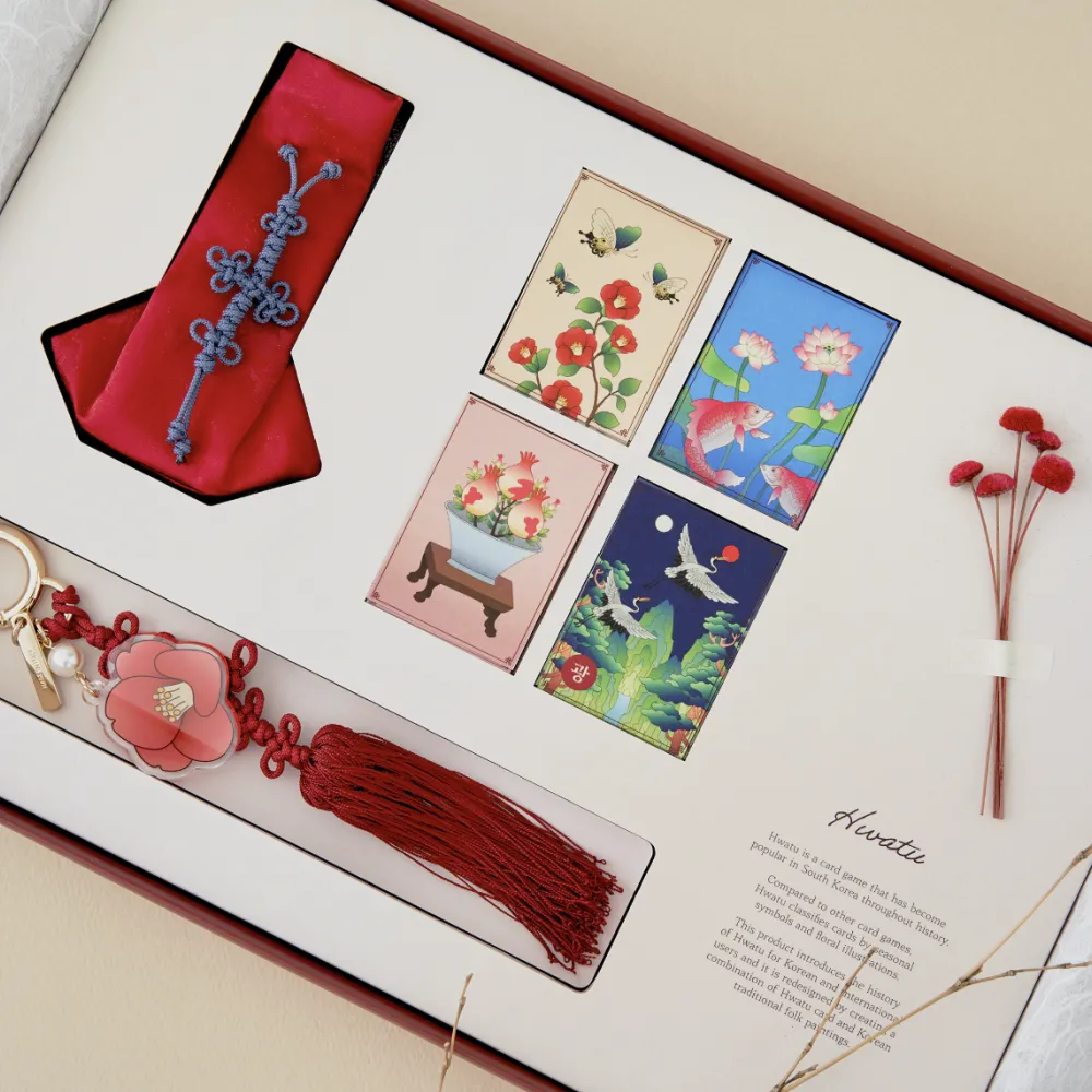 Set of illustrated items