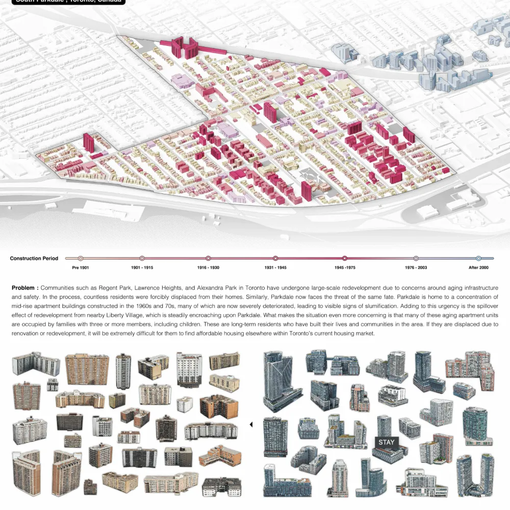 Plan drawing for a neighbourhood