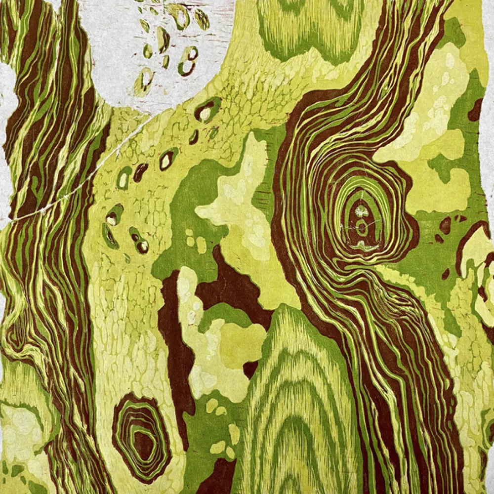 Marbled texture