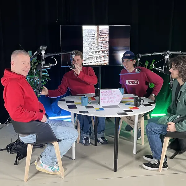 Students on a film set